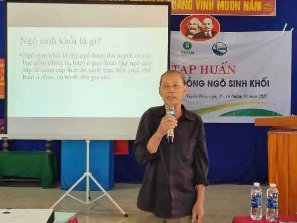 Tập huấn kỹ thuật trồng ngô sinh khối — ảnh 16