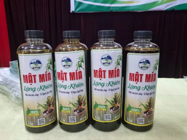 Lễ bàn giao bao bì, nhãn hiệu và bộ nhận diện sản phẩm mật mía Làng Khiên — ảnh 6