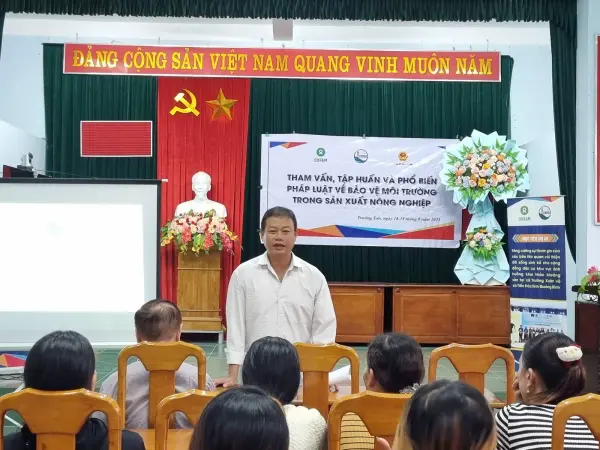 Tham vấn tập huấn về PL BVMT - Trường Sơn — ảnh 40