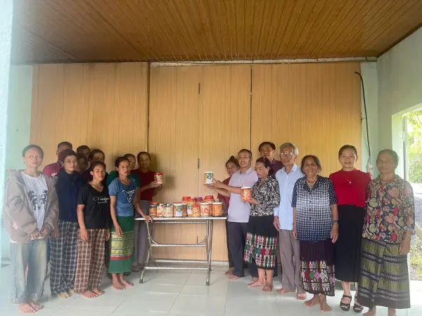 Tập huấn kiến thức vệ sinh an toàn thực phẩm và kỹ thuật công nghệ chế biến măng — ảnh 32