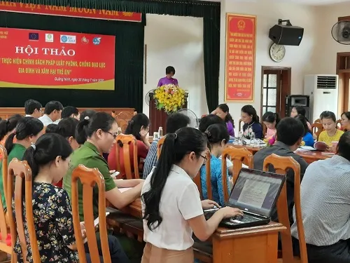 Tổng kết Dự án “Thúc đẩy tiếp cận công lý về hôn nhân và gia đình, bình đẳng giới và phòng chống bạo lực gia đình cùng cộng đồng người nghèo và dân tộc thiểu số tỉnh Quảng Bình"