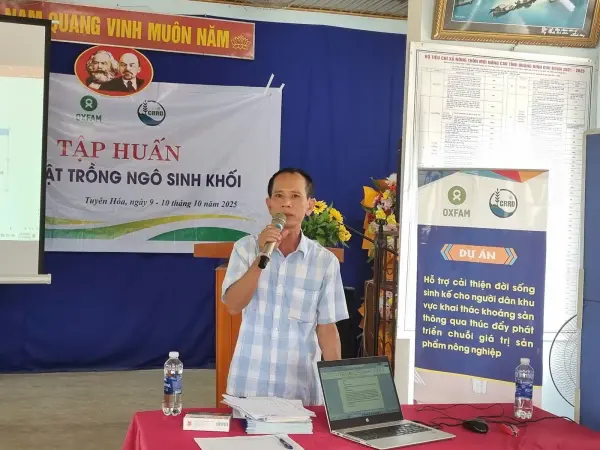 Tập huấn kỹ thuật trồng ngô sinh khối — ảnh 13