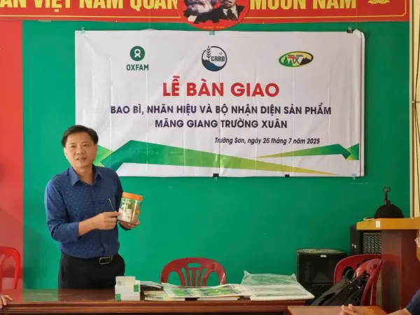 Lễ bàn giao bao bì, nhãn hiệu và bộ nhận diện sản phẩm măng Giang Trường Xuân — ảnh 4