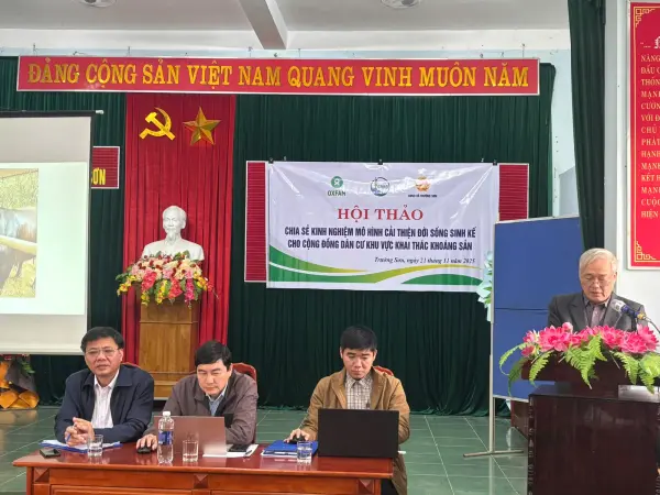 Hội thảo chung tay chia sẻ kinh nghiệm doanh nghiệp và cộng đồng cải thiện đời sống Trường Sơn — ảnh 20