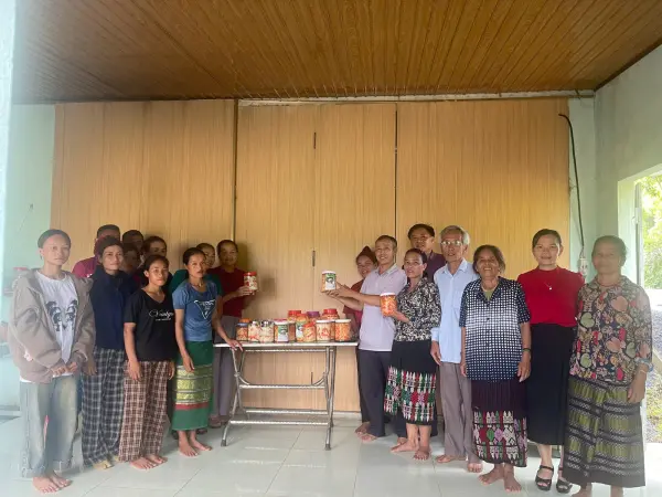 Tập huấn kiến thức vệ sinh an toàn thực phẩm và kỹ thuật công nghệ chế biến măng — ảnh 21