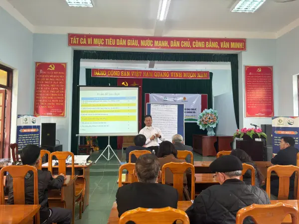 Hội thảo chung tay chia sẻ kinh nghiệm doanh nghiệp và cộng đồng cải thiện đời sống Trường Sơn — ảnh 12