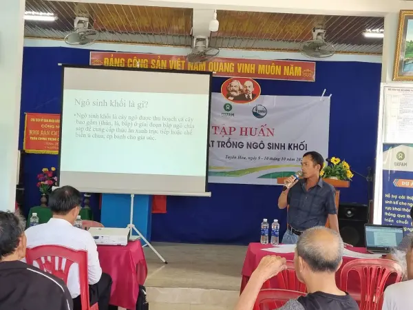 Tập huấn kỹ thuật trồng ngô sinh khối — ảnh 19