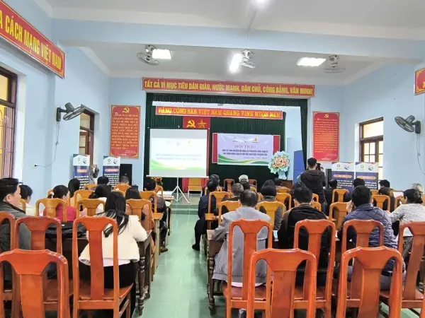 Hội thảo chung tay chia sẻ kinh nghiệm doanh nghiệp và cộng đồng cải thiện đời sống Trường Sơn — ảnh 23