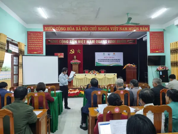 Hội thảo chia sẻ kinh nghiệm mô hình cải thiện đời sống sinh kế cho cộng đồng dân cư khu vực khai thác khoáng sản — ảnh 16
