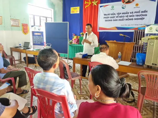 Tham vấn tập huấn về PL BVMT - Tuyên Hóa — ảnh 20