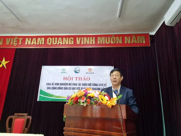 Hội thảo chia sẻ kinh nghiệm mô hình cải thiện đời sống sinh kế cho cộng đồng dân cư khu vực khai thác khoáng sản — ảnh 8