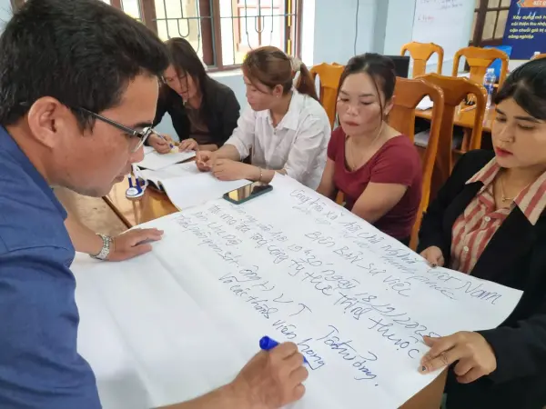 Tham vấn tập huấn về PL BVMT - Trường Sơn — ảnh 4