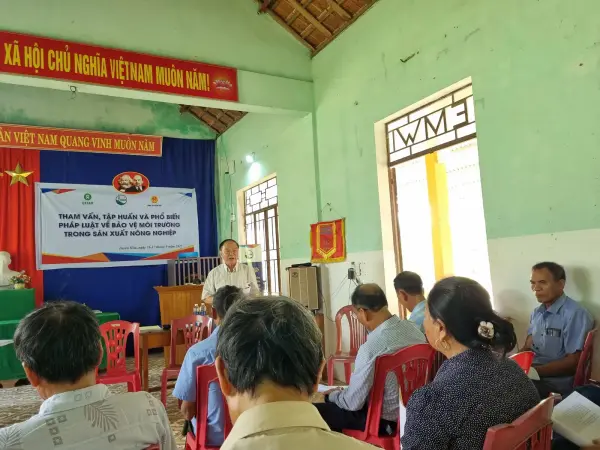 Tham vấn tập huấn về PL BVMT - Tuyên Hóa — ảnh 29