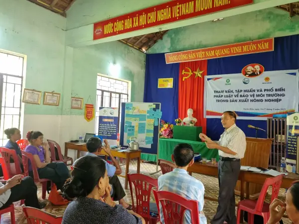 Tham vấn tập huấn về PL BVMT - Tuyên Hóa — ảnh 22