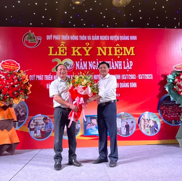 Lễ kỷ niệm 20 năm thành lập Qũy phát triển nông thôn và giảm nghèo