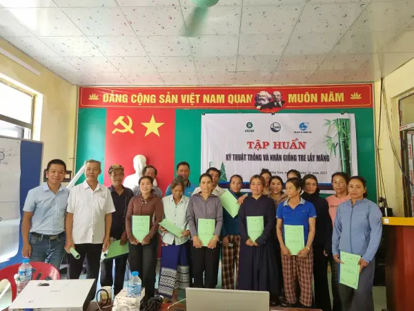 Tập huấn kỹ thuật trồng và nhân giống tre lấy măng — ảnh 6