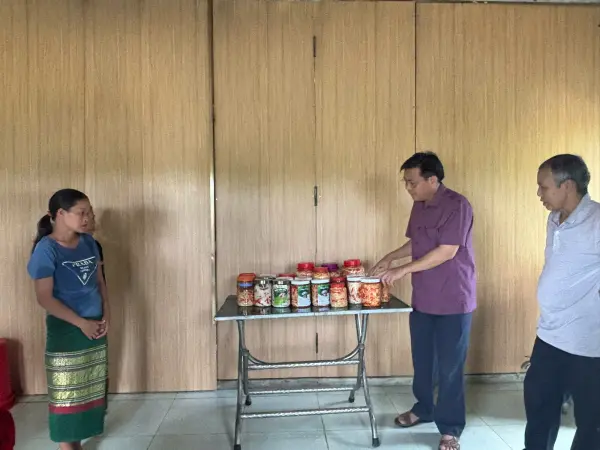 Tập huấn kiến thức vệ sinh an toàn thực phẩm và kỹ thuật công nghệ chế biến măng — ảnh 20