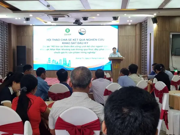 Hội thảo chia sẻ kết quả khảo sát đầu kỳ — ảnh 14