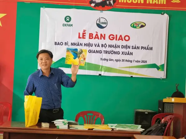 Lễ bàn giao bao bì, nhãn hiệu và bộ nhận diện sản phẩm măng Giang Trường Xuân — ảnh 9