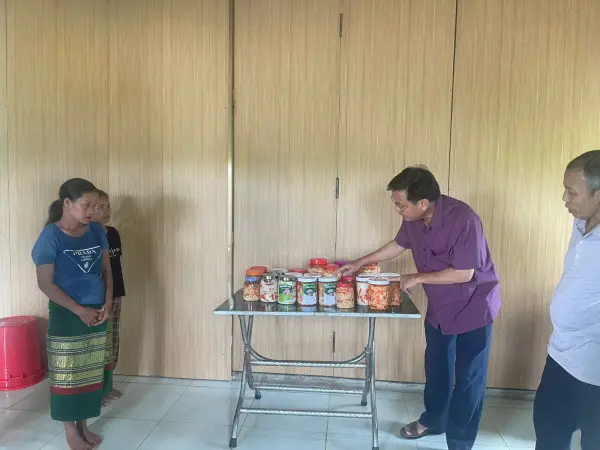 Tập huấn kiến thức vệ sinh an toàn thực phẩm và kỹ thuật công nghệ chế biến măng — ảnh 24