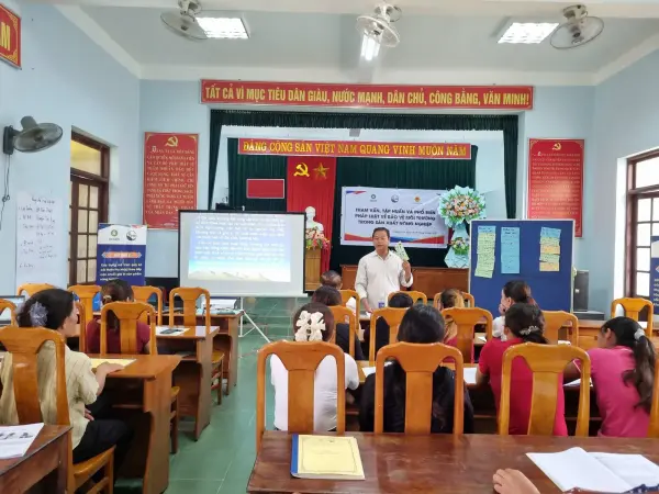 Tham vấn tập huấn về PL BVMT - Trường Sơn — ảnh 15