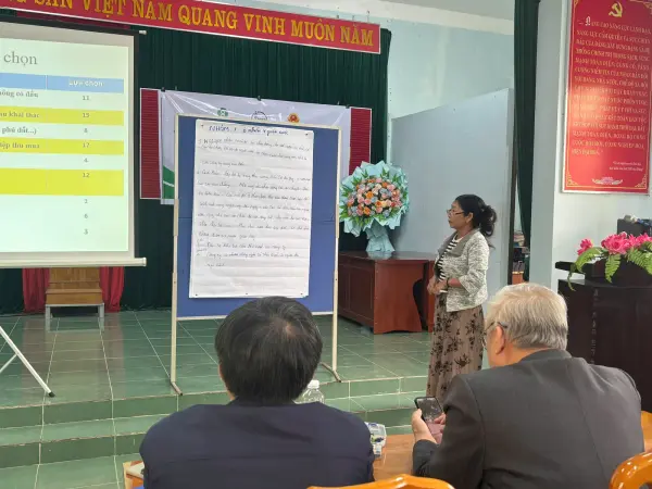 Hội thảo chung tay chia sẻ kinh nghiệm doanh nghiệp và cộng đồng cải thiện đời sống Trường Sơn — ảnh 13