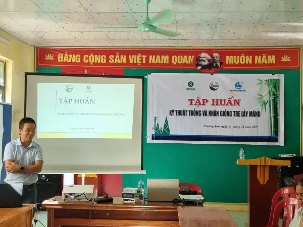 Tập huấn kỹ thuật trồng và nhân giống tre lấy măng — ảnh 29