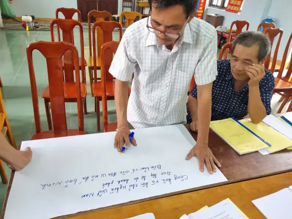 Tham vấn tập huấn về PL BVMT - Trường Sơn — ảnh 2