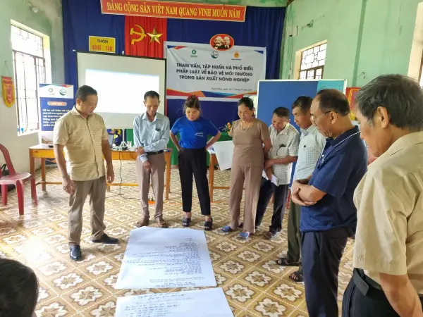 Tham vấn tập huấn về PL BVMT - Tuyên Hóa — ảnh 14