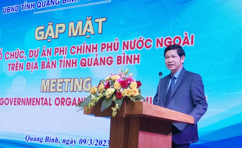 Gặp mặt người lao động các tổ chức, dự án phi chính phủ nước ngoài trên địa bàn tỉnh Quảng Bình
