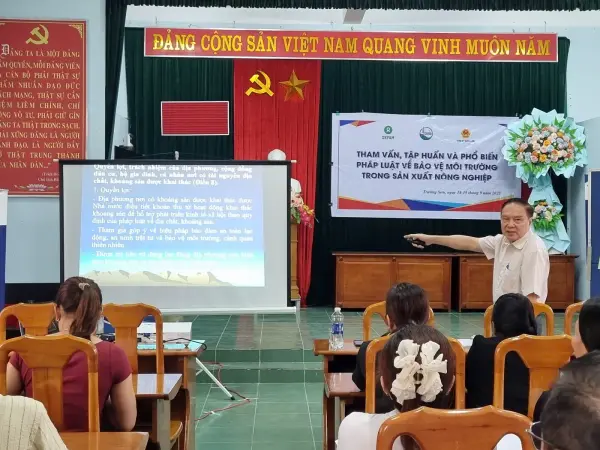 Tham vấn tập huấn về PL BVMT - Trường Sơn — ảnh 16