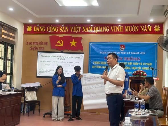 TRUYỀN THÔNG PHÒNG NGỪA RỦI RO DO DI CƯ BẤT HỢP PHÁP VÀ VI PHẠM PHÁP LUẬT VỀ BẢO VỆ ĐỘNG, THỰC VẬT HOANG DÃ