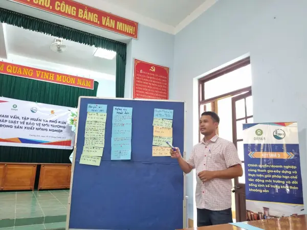 Tham vấn tập huấn về PL BVMT - Trường Sơn — ảnh 19
