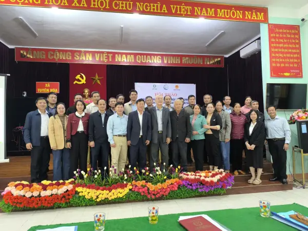 Hội thảo chia sẻ kinh nghiệm mô hình cải thiện đời sống sinh kế cho cộng đồng dân cư khu vực khai thác khoáng sản — ảnh 29