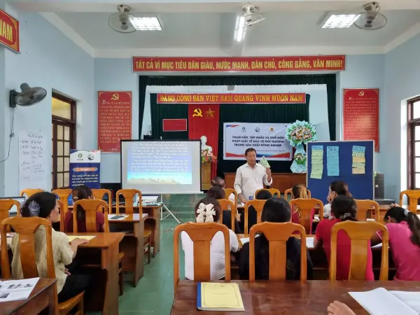 Tham vấn tập huấn về PL BVMT - Trường Sơn — ảnh 13