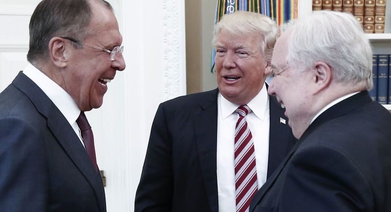 Invited Russians into Oval Office