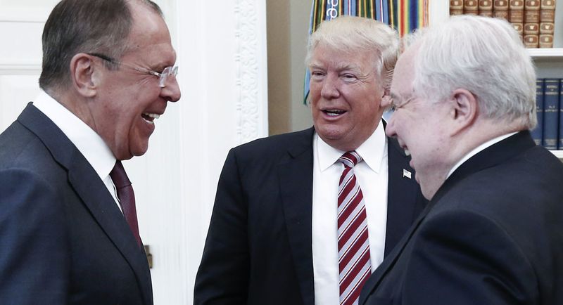 Invited Russians into Oval Office