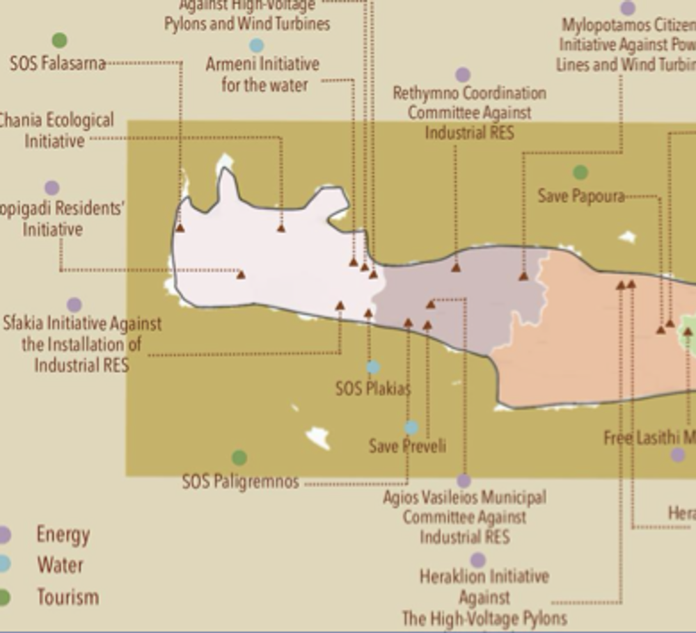 Mapping Environmental Initiatives in Crete cover