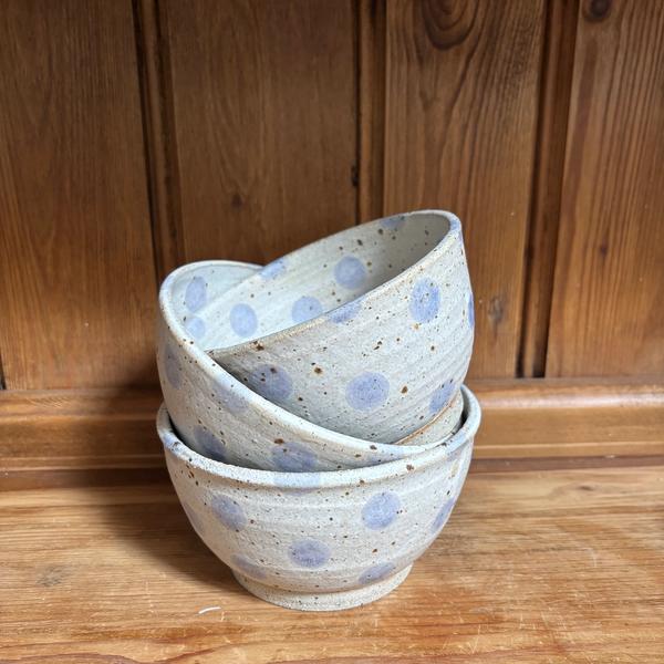 Polka dot bowl