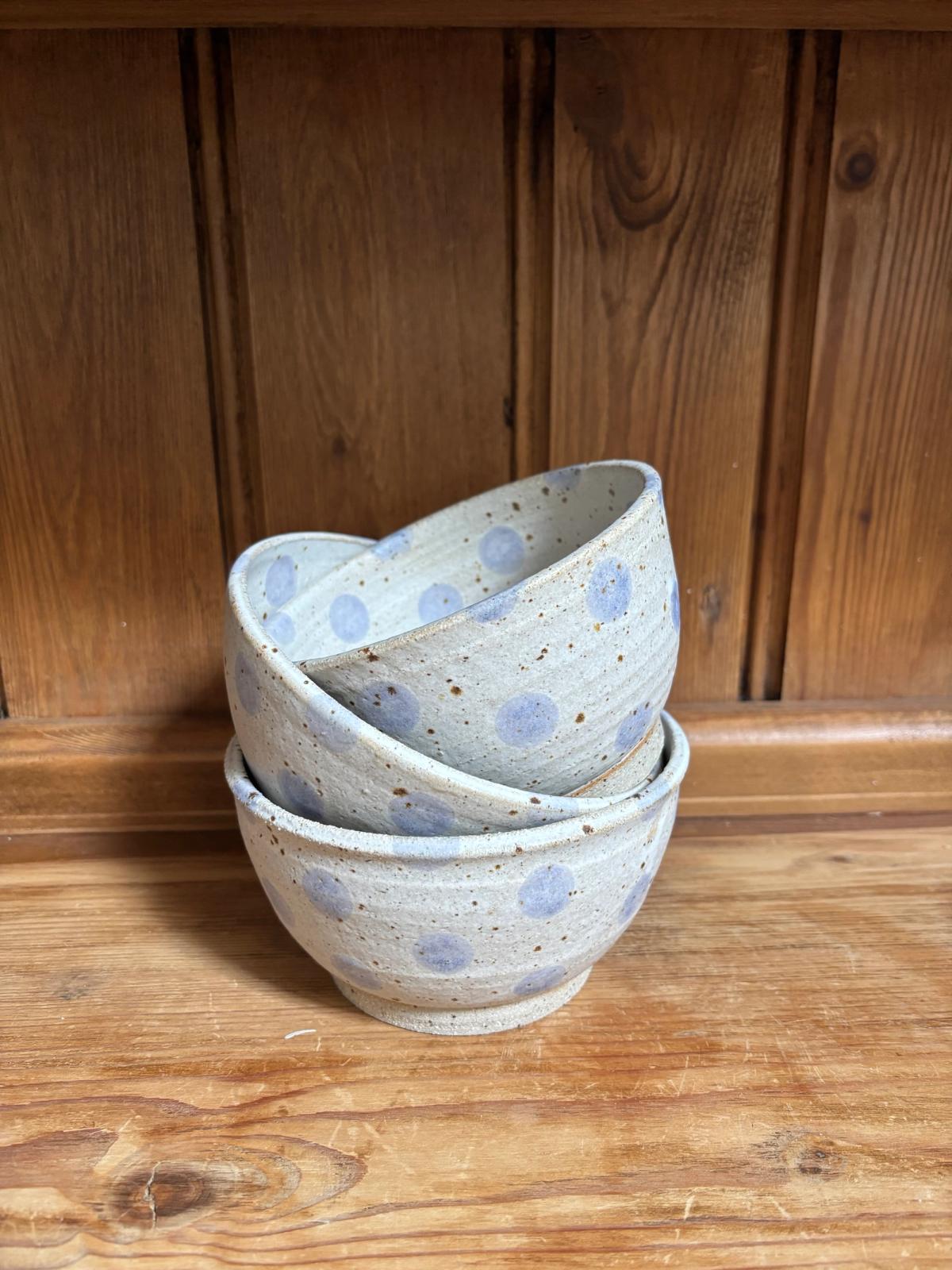 Polka dot bowl
