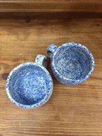 Blue Dapple Ceramic Mug - Image 3