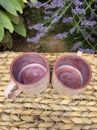 Berry Pin Striped Mug - Image 2