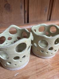 Green Tea Light Holder - Image 3