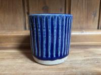 Blue Carved Cup - Image 3