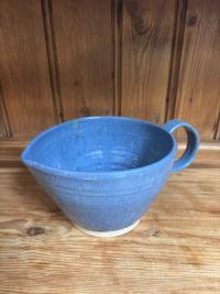 Cobalt Blue Ceramic Mixing Jug - Image 4