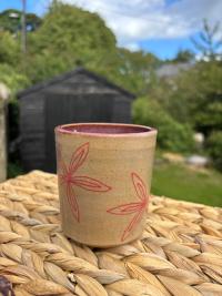 Berry Floral Stoneware Cup - Image 3