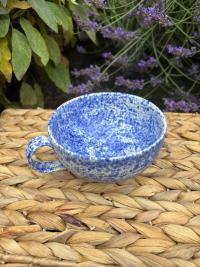 Blue Dapple Bowl Mug - Image 4
