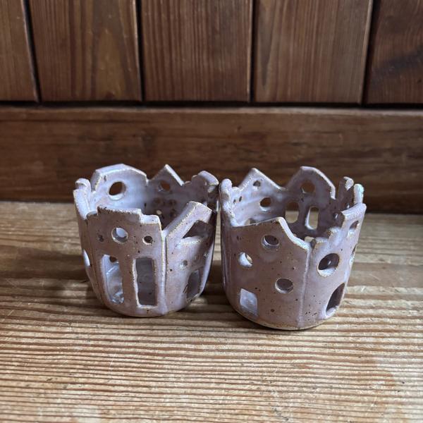 House tea light holders 