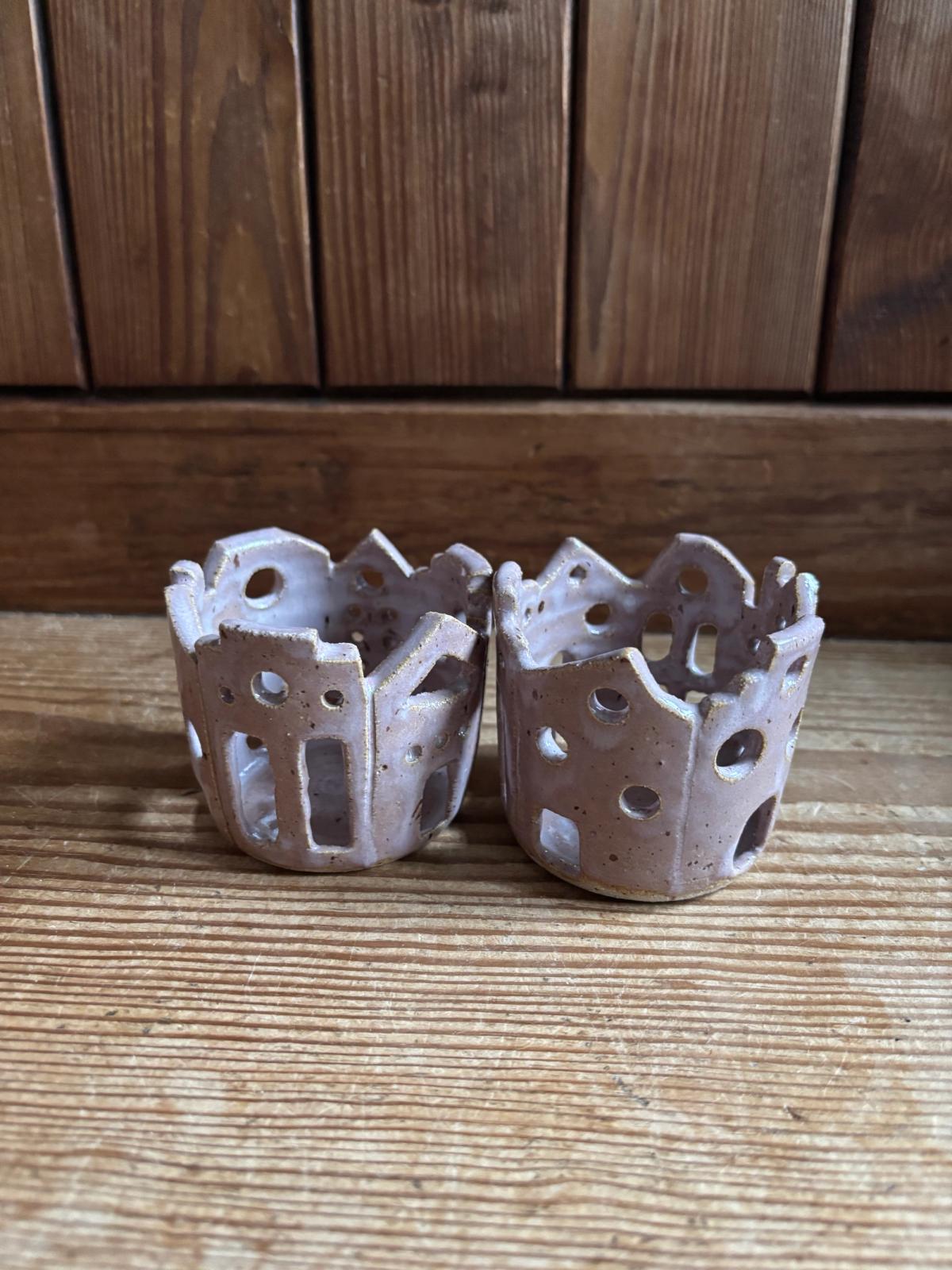 House tea light holders 