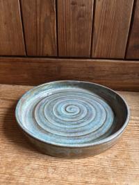 Blue Spiral Plate - Image 3